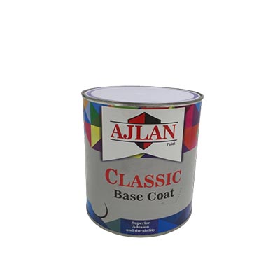 AJLAN PAINT 2K BASE COAT BLACK 3.5LTR (1*4)